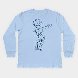 Robot Kids Long Sleeve T-Shirt